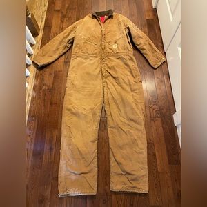 Carhartt Men’s Coveralls Quilted Size 50R